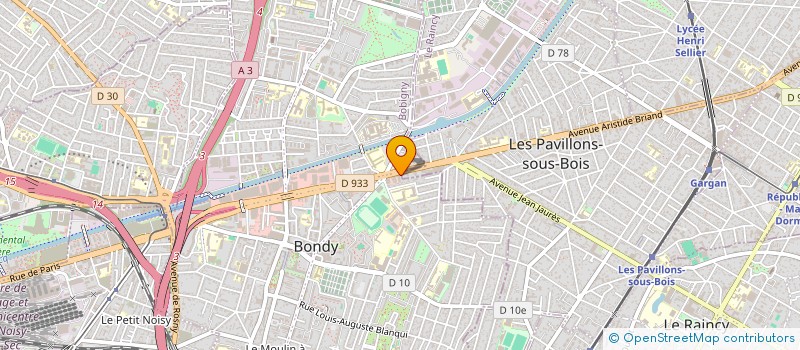 localisation de l'entreprise MONSIEUR ABDOUL TOLNO  BONDY