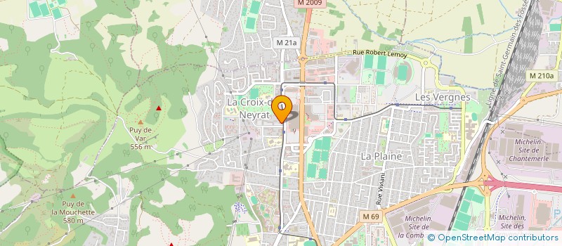 localisation de l'entreprise MONSIEUR ABDOUL TOLNO  CLERMONT-FERRAND