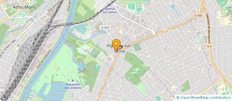 localisation de l'entreprise MONSIEUR ABDOUL WAHAB MOHAMED à VIGNEUX-SUR-SEINE
