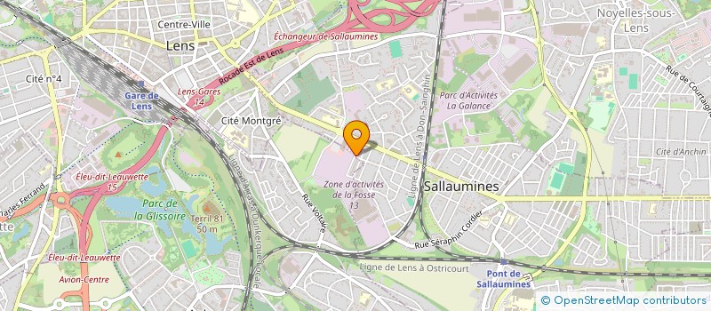 localisation de l'entreprise MONSIEUR ABDOULAH AIT SALAH  SALLAUMINES