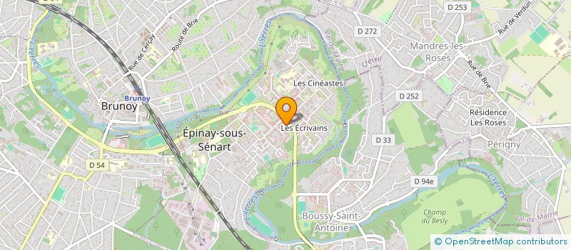 localisation de l'entreprise MONSIEUR ABDOULAH SIBY  EPINAY-SOUS-SENART