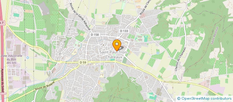 localisation de l'entreprise MONSIEUR ABDOULAHI EL KADAOUI  SAINT-PAUL-TROIS-CHATEAUX