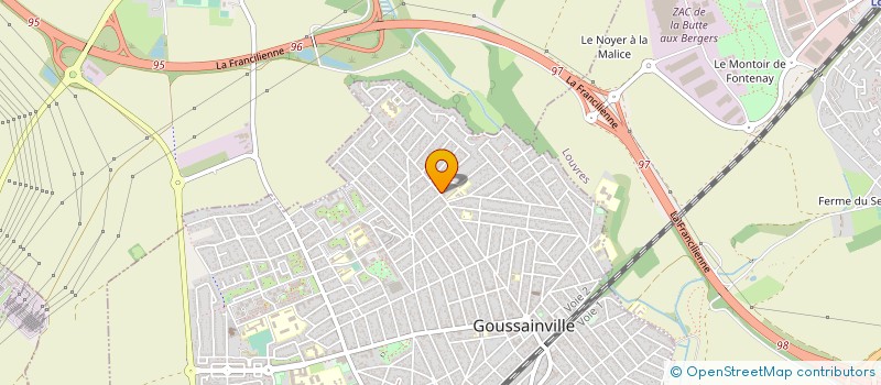 localisation de l'entreprise MONSIEUR ABDOULAI DIABIRA  GOUSSAINVILLE