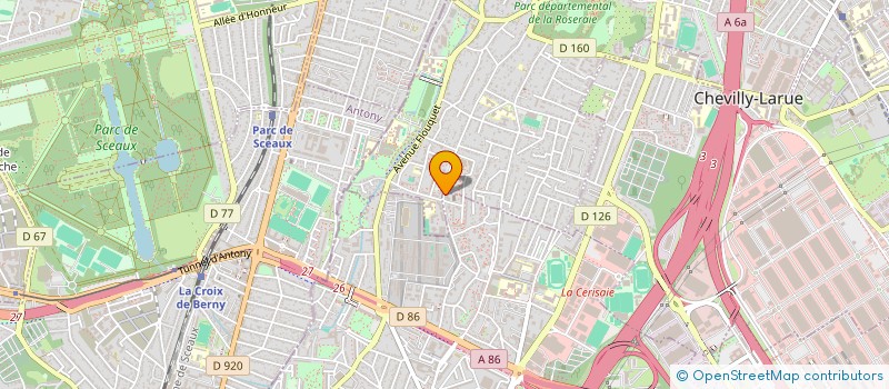 localisation de l'entreprise MONSIEUR ABDOULATIF CAMARA  FRESNES