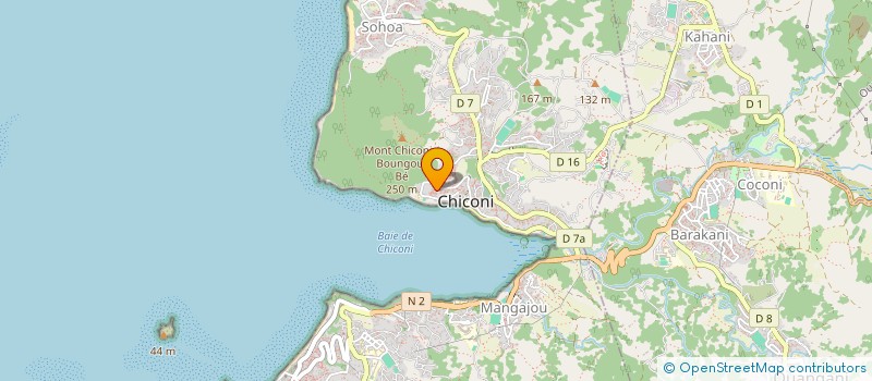 localisation de l'entreprise MONSIEUR ABDOULATUF AHMED HAROUSSI à CHICONI