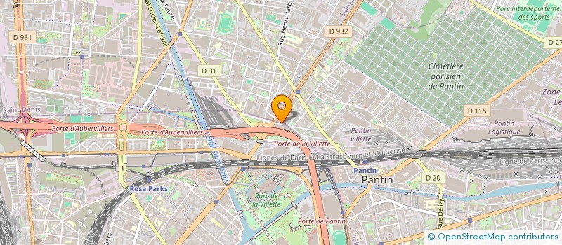 localisation de l'entreprise MONSIEUR ABDOULATUF YAMANI à PANTIN