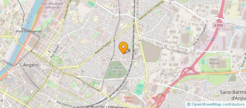 localisation de l'entreprise MONSIEUR ABDOULAYE BABA DIABY à ANGERS