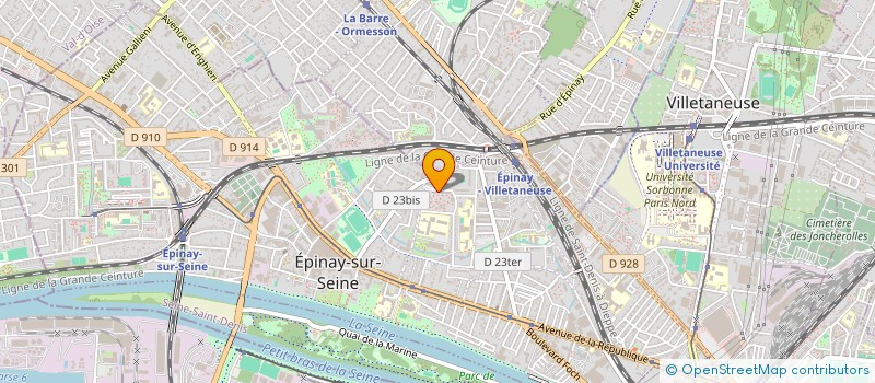 localisation de l'entreprise MONSIEUR ABDOULAYE BAH à EPINAY-SUR-SEINE