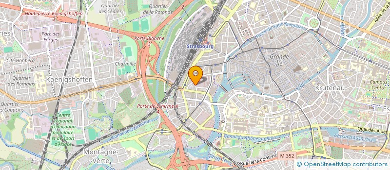 localisation de l'entreprise MONSIEUR ABDOULAYE BAH à STRASBOURG