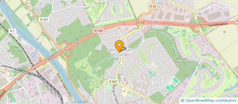 localisation de l'entreprise MONSIEUR ABDOULAYE BAH  SAINT-GERMAIN-LES-CORBEIL