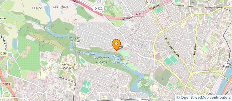 localisation de l'entreprise MONSIEUR ABDOULAYE BAH  AVRILLE