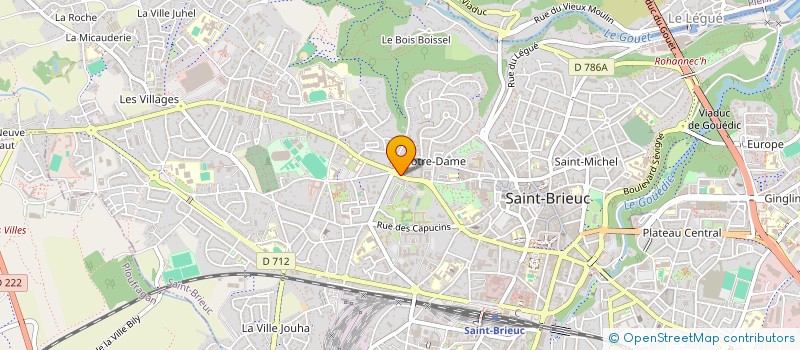 localisation de l'entreprise MONSIEUR ABDOULAYE BAH à SAINT-BRIEUC