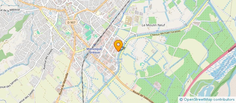 localisation de l'entreprise MONSIEUR ABDOULAYE BAH à MANOSQUE