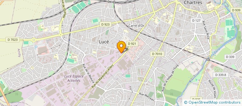 localisation de l'entreprise MONSIEUR ABDOULAYE BAH  LUCE