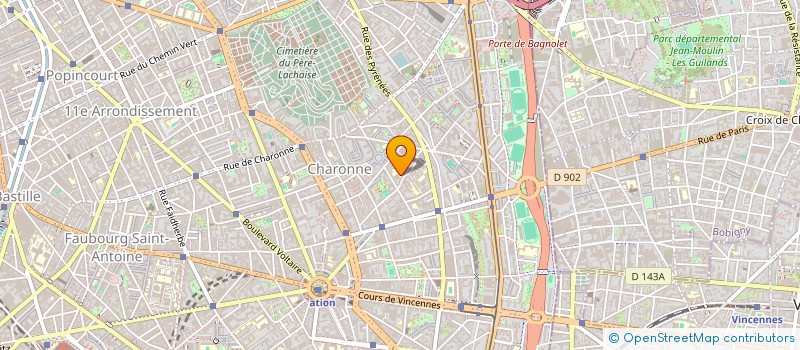 localisation de l'entreprise MONSIEUR ABDOULAYE BALDE à PARIS