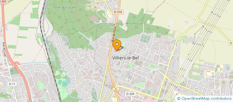 localisation de l'entreprise MONSIEUR ABDOULAYE BAMBA  VILLIERS-LE-BEL