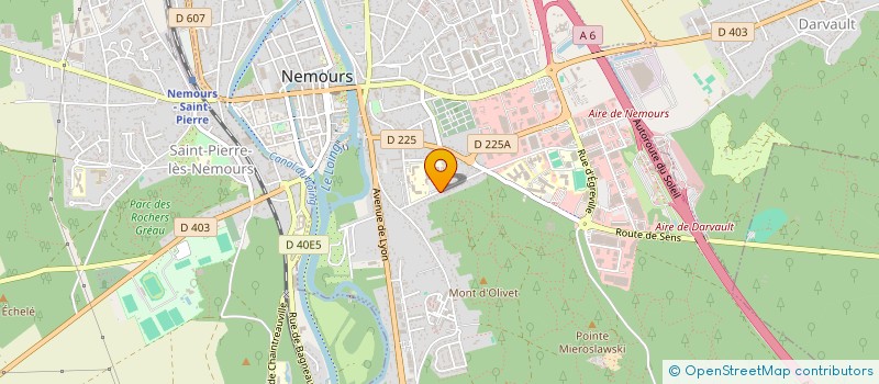 localisation de l'entreprise MONSIEUR ABDOULAYE BAMBA  NEMOURS