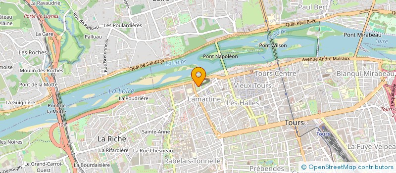 localisation de l'entreprise MONSIEUR ABDOULAYE BANGOURA  TOURS