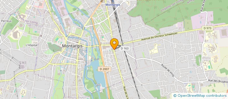 localisation de l'entreprise MONSIEUR ABDOULAYE BARRY à MONTARGIS