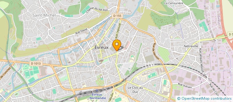 localisation de l'entreprise MONSIEUR ABDOULAYE BARRY  EVREUX