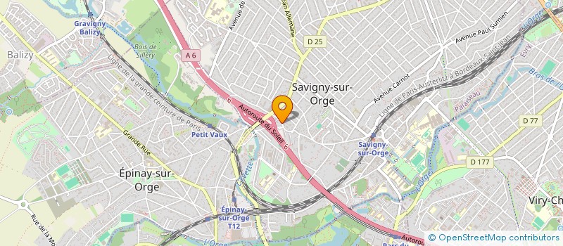 localisation de l'entreprise MONSIEUR ABDOULAYE BARRY à SAVIGNY-SUR-ORGE