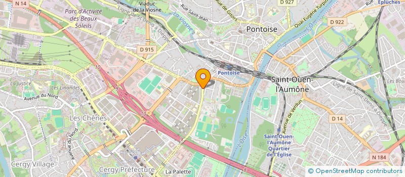 localisation de l'entreprise MONSIEUR ABDOULAYE BARRY à PONTOISE