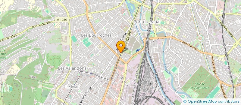 localisation de l'entreprise MONSIEUR ABDOULAYE BAYO à DIJON