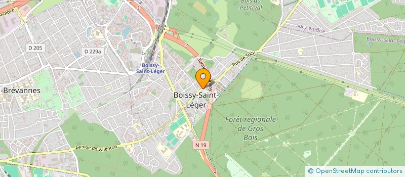 localisation de l'entreprise MONSIEUR ABDOULAYE CAMARA à BOISSY ST LEGER