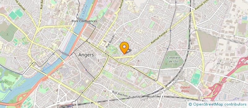 localisation de l'entreprise MONSIEUR ABDOULAYE CAMARA à ANGERS