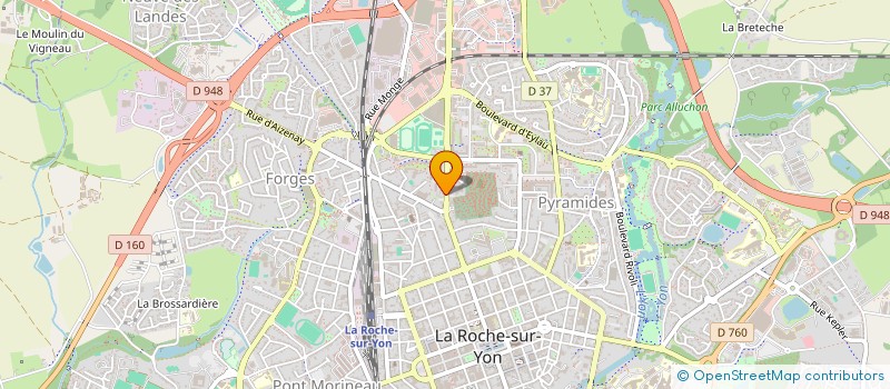 localisation de l'entreprise MONSIEUR ABDOULAYE CAMARA à LA ROCHE-SUR-YON