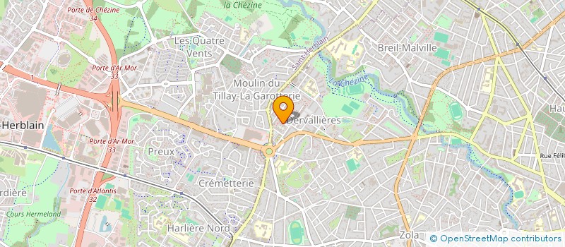 localisation de l'entreprise MONSIEUR ABDOULAYE CISSE  SAINT-HERBLAIN