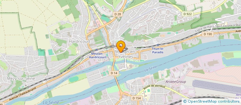 localisation de l'entreprise MONSIEUR ABDOULAYE CISSE  MEULAN-EN-YVELINES