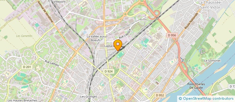 localisation de l'entreprise MONSIEUR ABDOULAYE CISSE  BLOIS