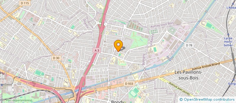 localisation de l'entreprise MONSIEUR ABDOULAYE CONDE  BONDY