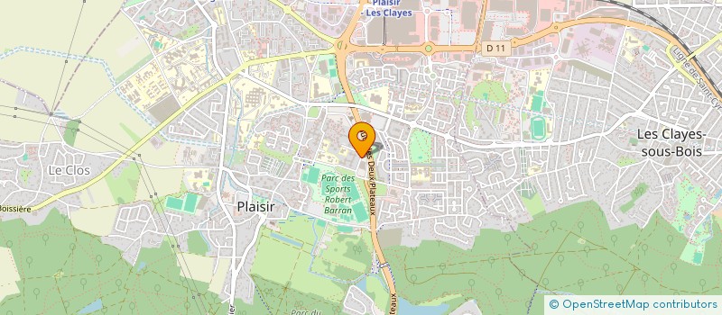 localisation de l'entreprise MONSIEUR ABDOULAYE COULIBALY à PLAISIR