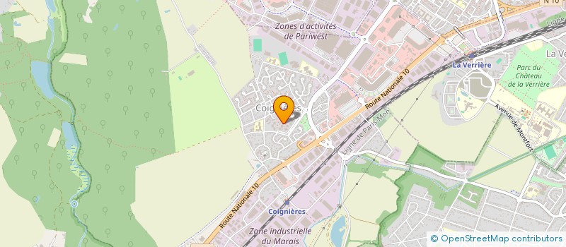 localisation de l'entreprise MONSIEUR ABDOULAYE DAO  COIGNIERES