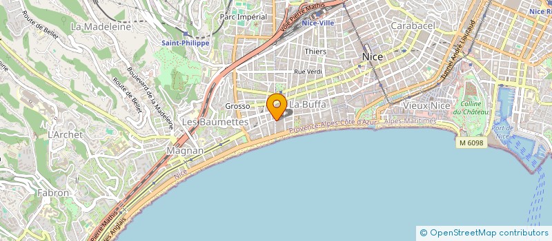localisation de l'entreprise MONSIEUR ABDOULAYE DEMBELE à NICE