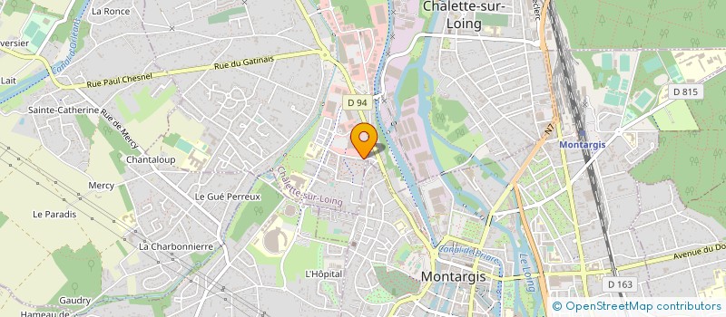 localisation de l'entreprise MONSIEUR ABDOULAYE DEME à CHALETTE-SUR-LOING