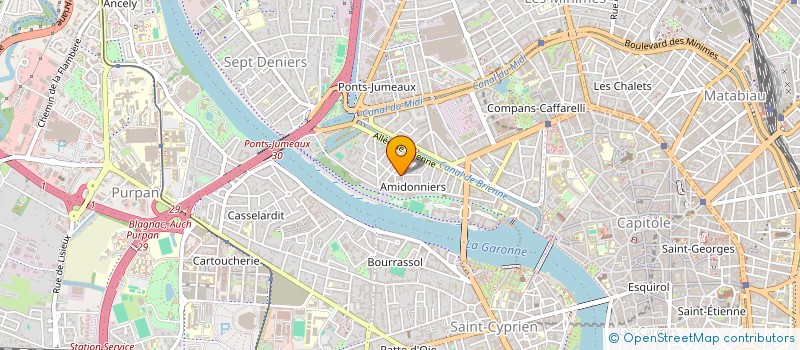 localisation de l'entreprise MONSIEUR ABDOULAYE DIABY  TOULOUSE