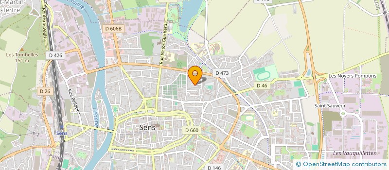 localisation de l'entreprise MONSIEUR ABDOULAYE DIABY  SENS