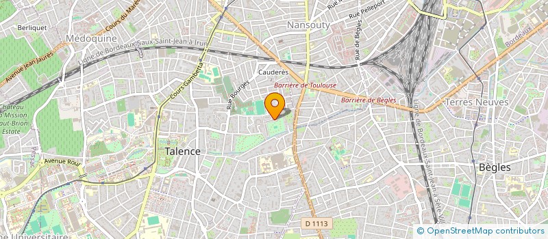 localisation de l'entreprise MONSIEUR ABDOULAYE DIAGNE à TALENCE