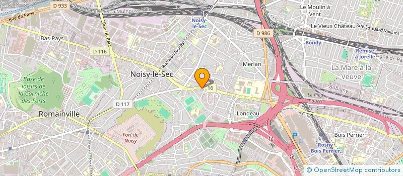 localisation de l'entreprise MONSIEUR ABDOULAYE DIAKITE  NOISY-LE-SEC