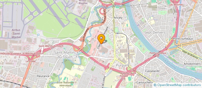 localisation de l'entreprise MONSIEUR ABDOULAYE DIALLO  TOULOUSE