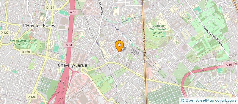 localisation de l'entreprise MONSIEUR ABDOULAYE DIALLO  CHEVILLY-LARUE