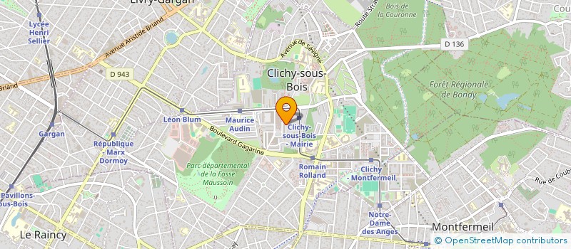 localisation de l'entreprise MONSIEUR ABDOULAYE DIALLO à CLICHY-SOUS-BOIS