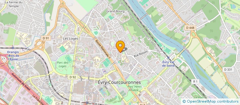 localisation de l'entreprise MONSIEUR ABDOULAYE DIALLO à EVRY-COURCOURONNES
