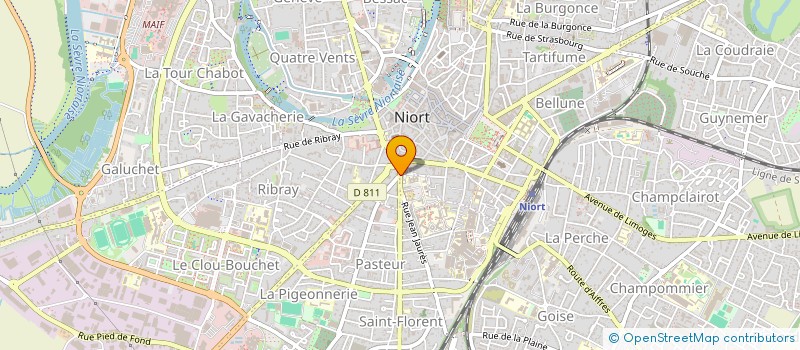 localisation de l'entreprise MONSIEUR ABDOULAYE DIALLO à NIORT