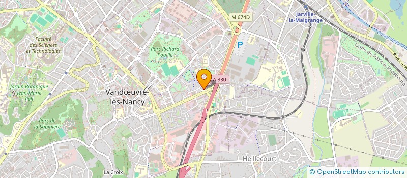 localisation de l'entreprise MONSIEUR ABDOULAYE DIANE  VANDUVRE-LES-NANCY