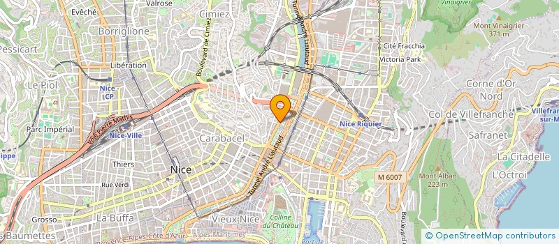 localisation de l'entreprise MONSIEUR ABDOULAYE DIANE  NICE