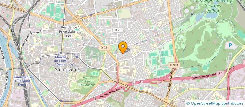localisation de l'entreprise MONSIEUR ABDOULAYE DIARRA  SAINT-DENIS